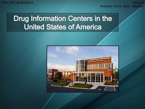 drug information centers