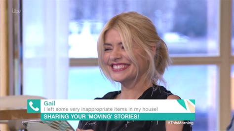 Holly Willoughby And Phillip Schofield Squeeze A Boob Stress Reliever