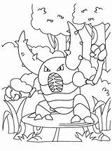 Pokemon Coloring Pages Ausmalbilder Colouring Pokémon Heracross Print Alola Malie Garden Picgifs Every Game Available sketch template