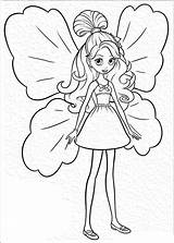 Butterfly Coloring Pages Princess Color Getcolorings sketch template