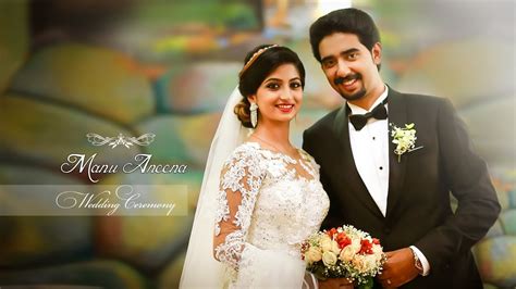 kerala christian wedding highlights manu and aneena youtube
