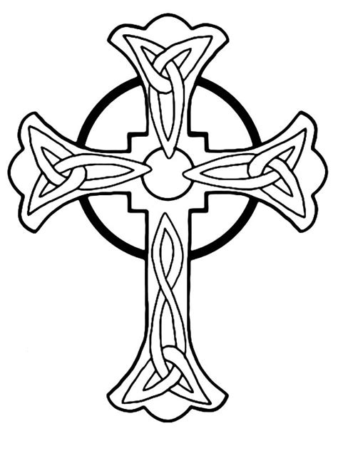 inspirational pict adult coloring pages  crosses easter cross