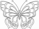 Schmetterling Ausmalbilder Drucken Malvorlagen sketch template