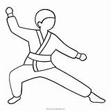 Marciales Judo Marziali Arti Martial Colorare Ultracoloringpages sketch template