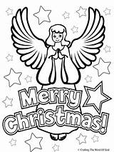 Merry Christmas Coloring Pages Printable Color Kids sketch template