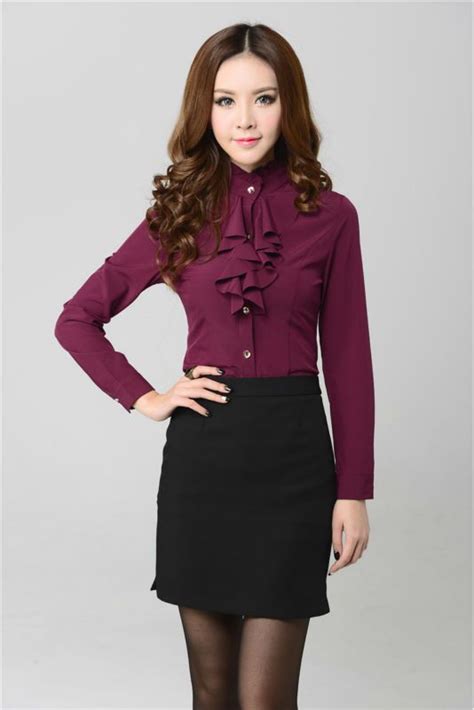 Rogesi 2016 Green Womens Blouses Pretty Women Shirts With