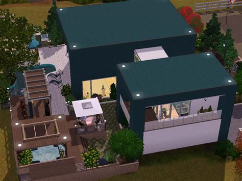 sims   arjan modern home modernes haus