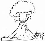 Gunung Mewarnai Volcan Merapi Terbaru Eruption Paud Marimewarnai Coloriages Coloori Yang Volcanoes éruption Sketsa I2 Pemandangan Lave sketch template