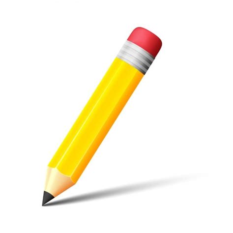 vector writting pencil design