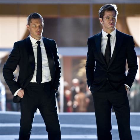 Chris Pine And Tom Hardy This Means War Chris Pine And Tom Hardy