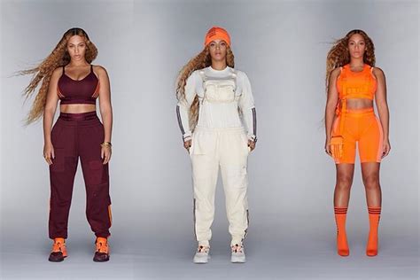 beyoncé drops it low for ivy park x adidas collection releases lookbook