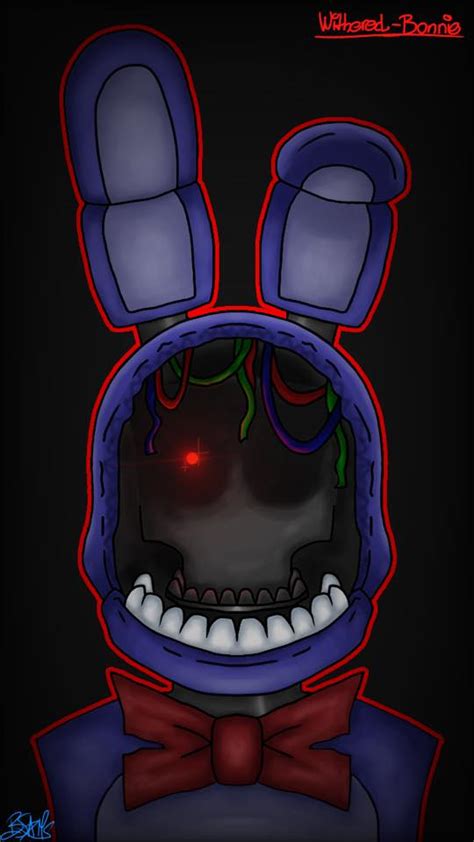 Fnaf 2 Withered Bonnie By Miablue14 On Deviantart