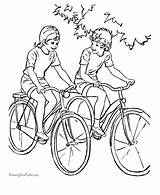 Coloring Pages Bicycle Sports Color Riding Kids Bike Girls Sheets Bikes Printable Girl Print Drawing Activity Raisingourkids Their Boys Adult sketch template