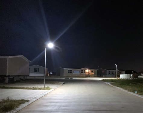 solar mobile home lighting  texas