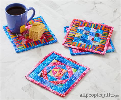 colorful mug rugs mug rugs mug rug quilt patterns