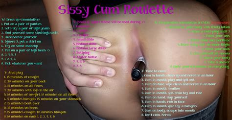 21 essential sissy fap roulette anal