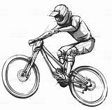 Fahrrad Vtt Mtb Downhill Mountainbike Ausmalen Bicicletas Zeichnung Zeichnen Cyclist Mountainbiker Ausmalbilder Bmx Fahrräder Skizzen Ausmalbild Dh Besuchen sketch template