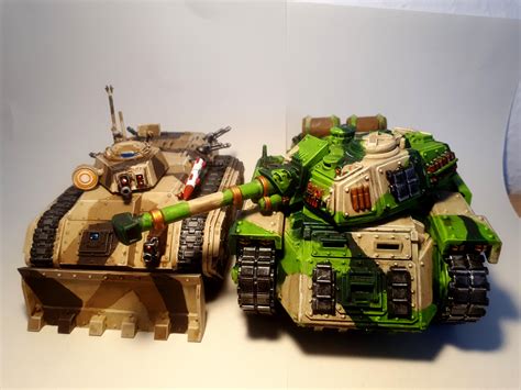 archon studio imperial guard tank size comparison gallery