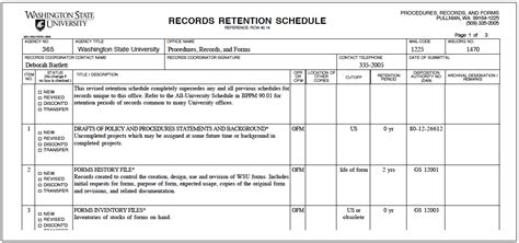 90 01 university records retention and disposition office of policies