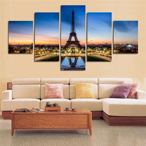 pcs landscape painting canvas wall art picture home decoration living room canvas print modern