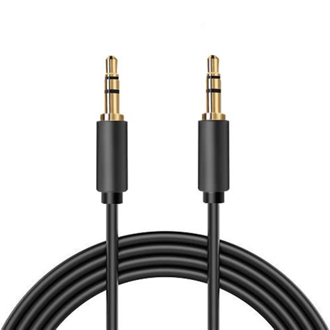 3 5 Mm Male To Male Stereo Audio Cable 30 Ft 10 M Gold Plated
