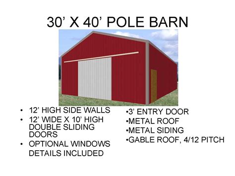 How To Build A Lean To Pole Barn Samuel