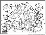 Gingerbreadhouse Sheets Coloringpage Entitlementtrap sketch template