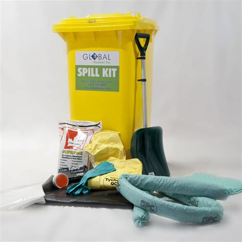 spill kit  wheeled workplace hazardous safety products