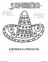 Sombrero Teacherspayteachers Mariachi sketch template