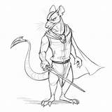 Redwall Cluny Scourge Temiree sketch template