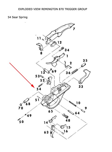 remington  trigger assembly diagram motosdidaces