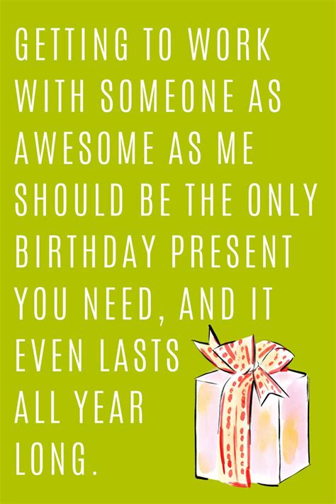 funny happy birthday wishes quotes  coworker darling quote