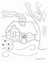 Coloring Cabin Pages Getcolorings Log Printable Cabins sketch template