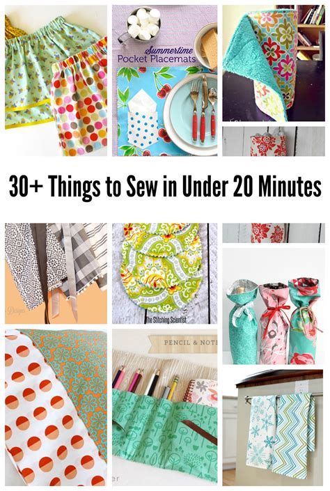 beginner sewing projects    sew    minutes
