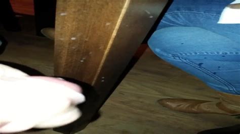 secret handjob under table in public restaurant hd porn 40