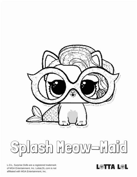 splash queen lol doll coloring page coloring pages