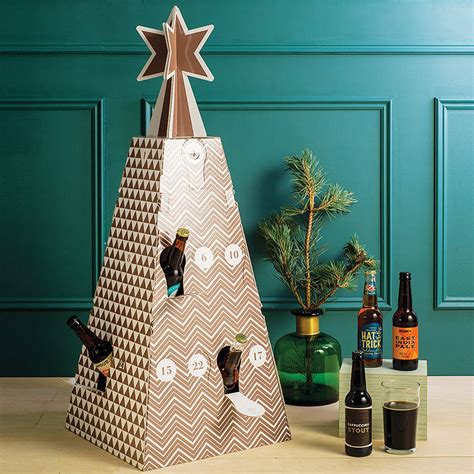 craft beer advent tree calendar    british beer notonthehighstreetcom