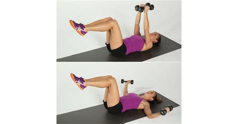 Lying Fly Beginner 5x5 Workout Popsugar Fitness Photo 6