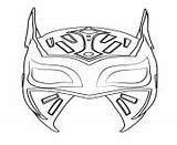 Coloring Pages Cara Mask Wwe Sin Online Printable Color Info sketch template