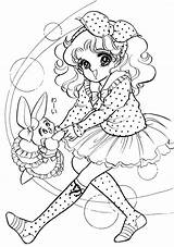 Coloring Pages Candy Book Colouring Anime Nour Serhan Adult Uploaded Photobucket Cute Vintage Girl Books Japanese Printable Album Drawings Dress sketch template