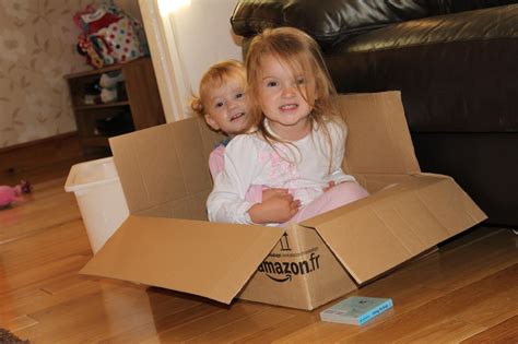 totally toddlers  cardboard box