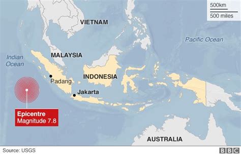 indonesia earthquake off sumatra measures 7 8