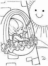 Rainbow Coloring Pages Brite Color Cartoon Character Kids Printable Bright Sheet Sheets Print Characters Found sketch template