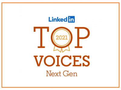 linkedin announces  top voices    gen