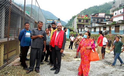 Minister Sunar Takes Stock Of Landslide Hit People In
