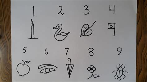 draw pictures  numbers    youtube