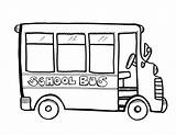 Coloring Bus School Book Comment First sketch template