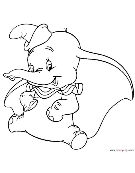dumbo coloring pages disneyclipscom