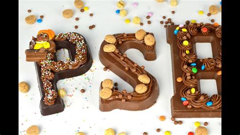chocoladeletters versieren voor sinterklaas recept bettyskitchennl youtube