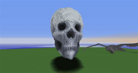skull minecraft map